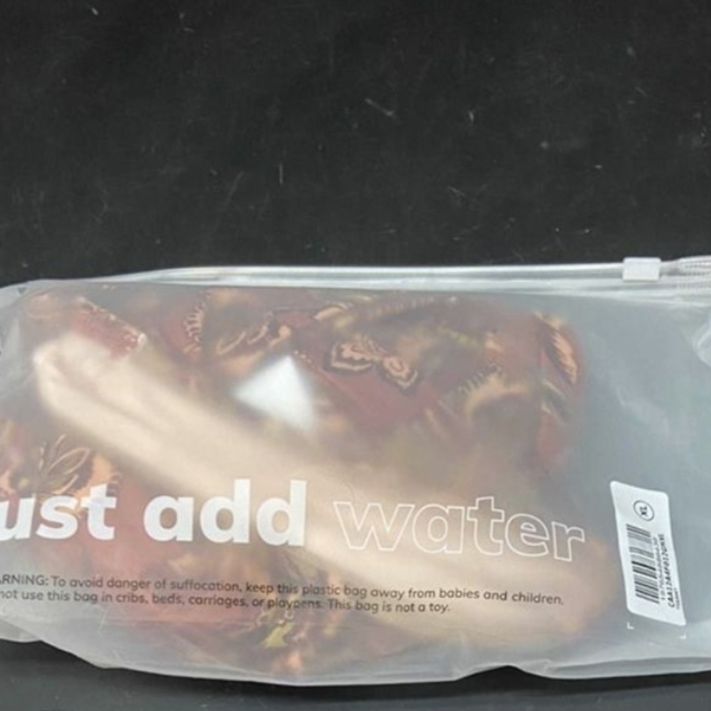 NEW / NWT Cupshe Floral Tan Bikini Bottoms Only MEDIUM - Picture 3 of 4